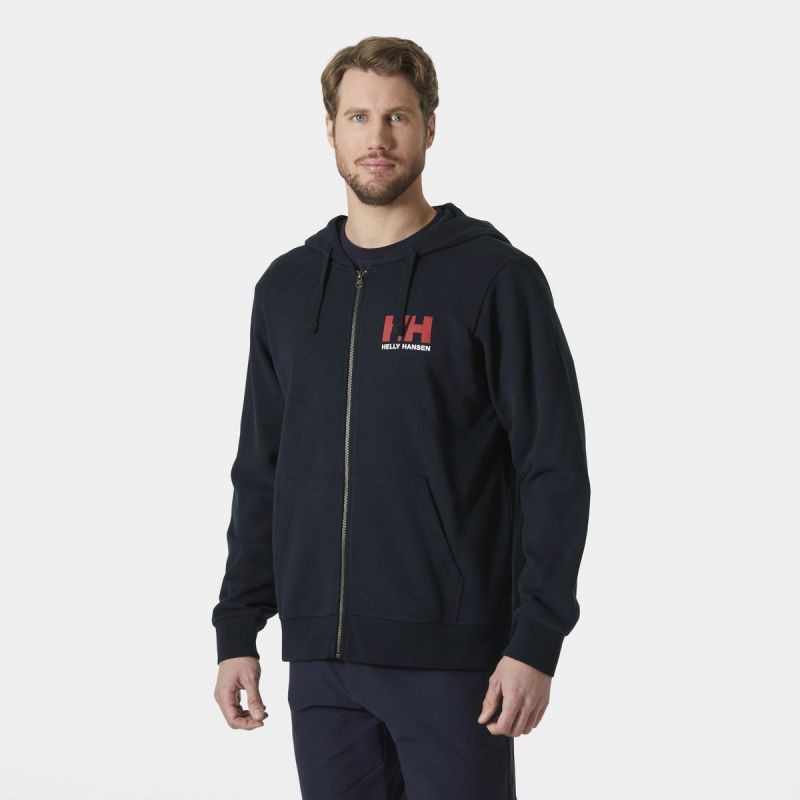 Helly Hansen HH Logo Full Zip Hoodie 2.0 M 30393 597 Kapucnis pulóver