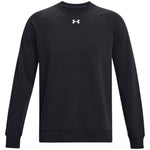 Under Armour Men’s Rival Fleece Crew Sweatshirt 1379755 fekete férfi pulóver 140636_L
