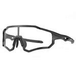 Rockbros 10181 UV400 Photochromic Cycling Glasses - Black fekete glasses, training equipment