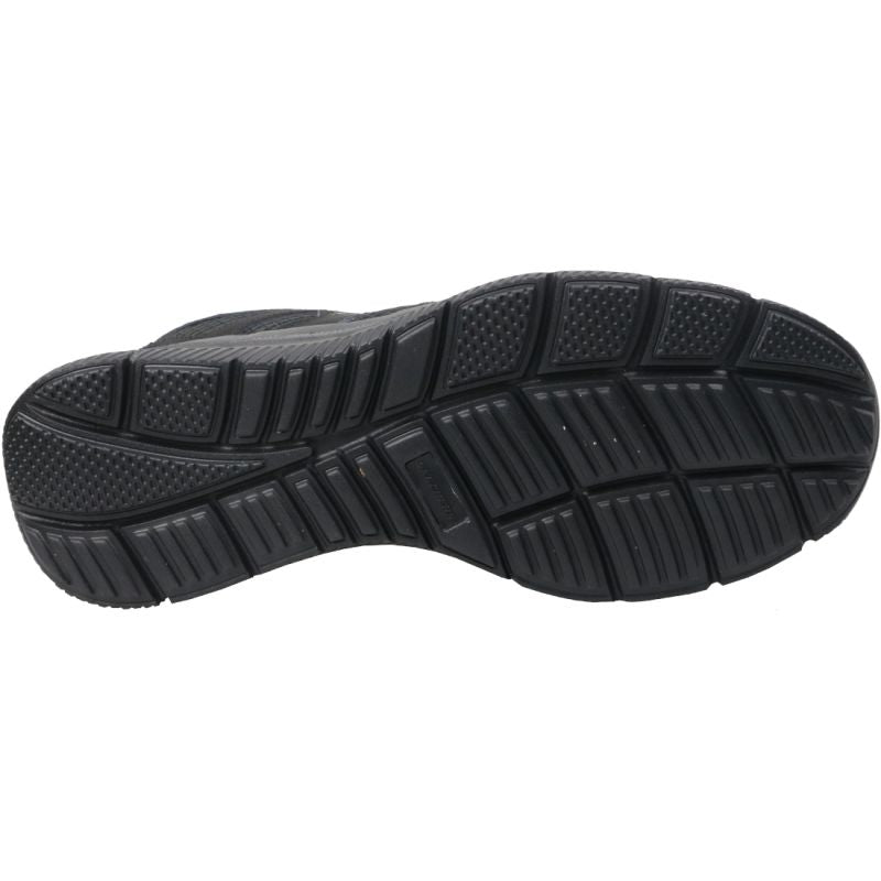Skechers Satisfaction M 58350-BBK shoes Utcai cipő