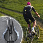 Rockbros 8182 city bicycle saddle, comfortable, anatomical - black