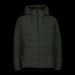 CMP men's winter sports with hood, insulated, green ( ) zöld dzseki