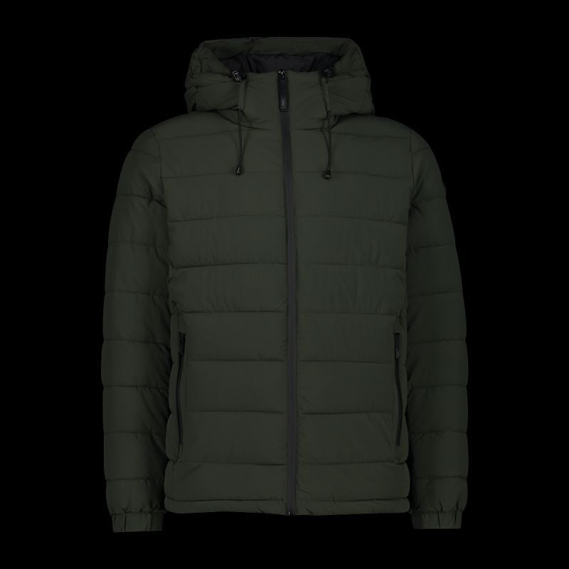 CMP men's winter sports with hood, insulated, green ( ) zöld dzseki