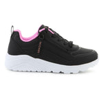 Skechers UNO LITE EASY ZIP 310387L-BKRG Black/Rose Gold arany utcai cipő