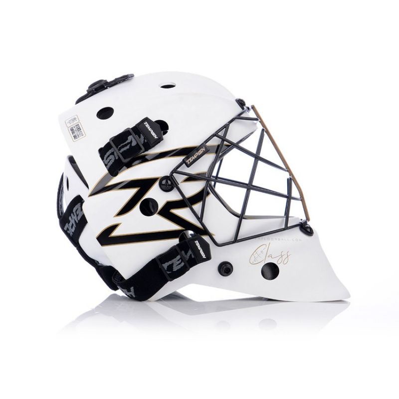 Tempish gate mask. floorball Class czarny masks, protectors and knee pads