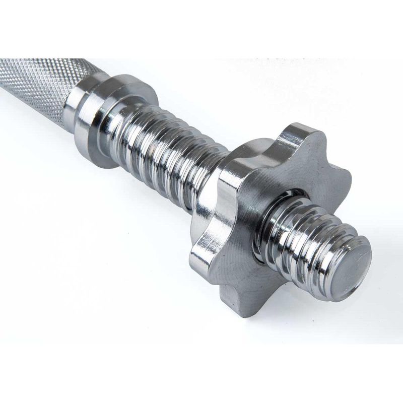 Enero Short Bar 35 Cm + Fit Clamps ø25.4 Mm bars, strength training equipment, training equipment