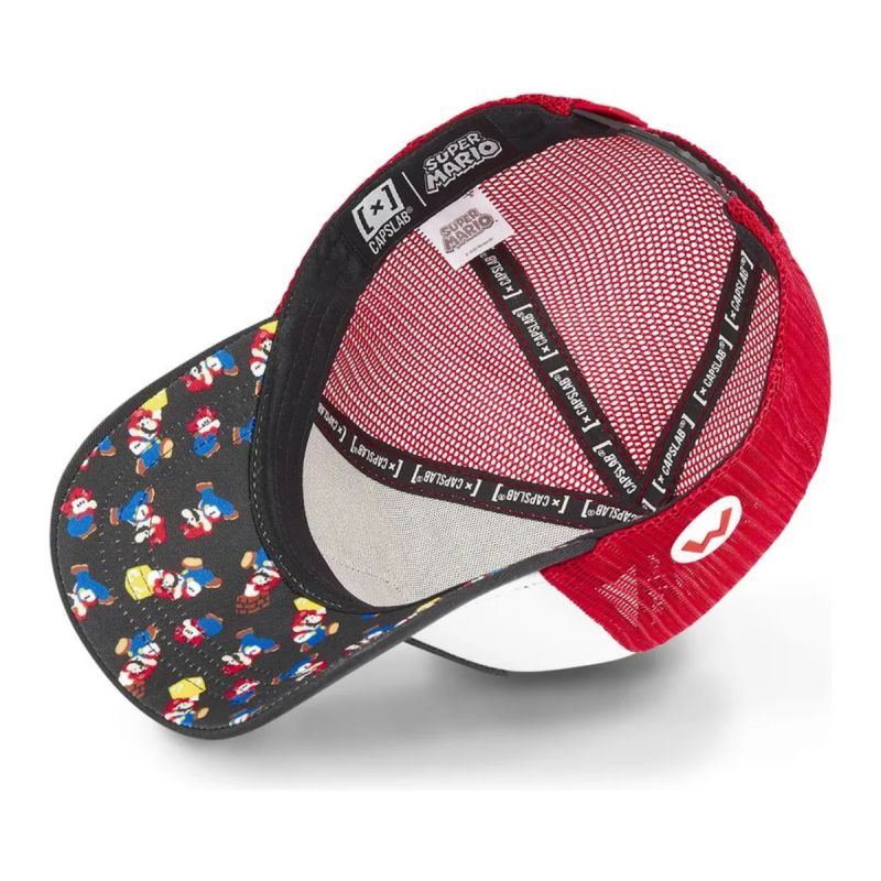 Capslab Super Mario Bros Trucker Cap - uniwersalny ruházat