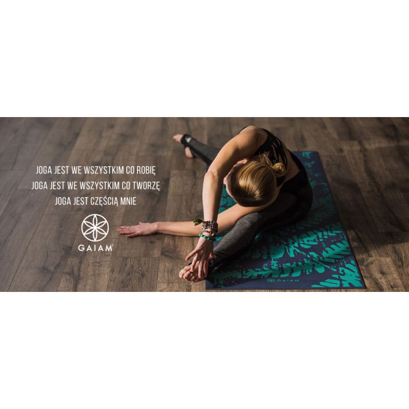 Yoga mat Gaiam &quot;SUNDIAL LAYERS&quot; 6mm 62432 - Sportmania.hu