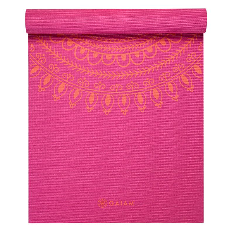 Yoga Mat Gaiam Bright Marrakesh 6 mm 62528 - Sportmania.hu