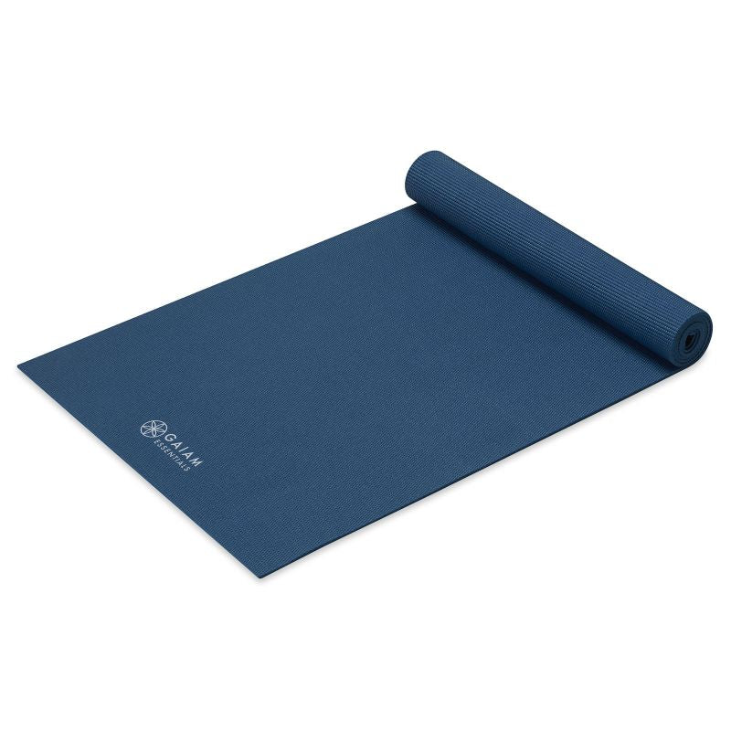 Yoga mat Gaiam Essentials 6 mm with heart Navy 63314 - Sportmania.hu