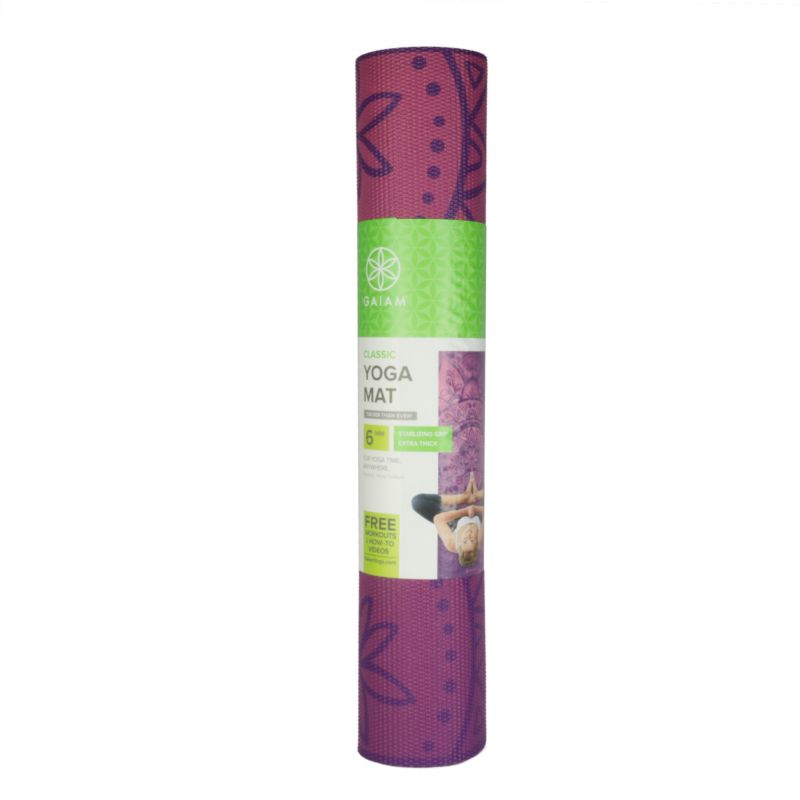 Yoga Mat Gaiam Premium Athenian Rose 6 mm 63958 - Sportmania.hu