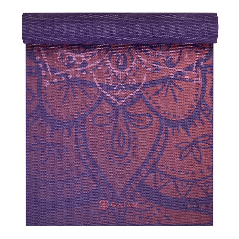 Yoga Mat Gaiam Premium Athenian Rose 6 mm 63958 - Sportmania.hu