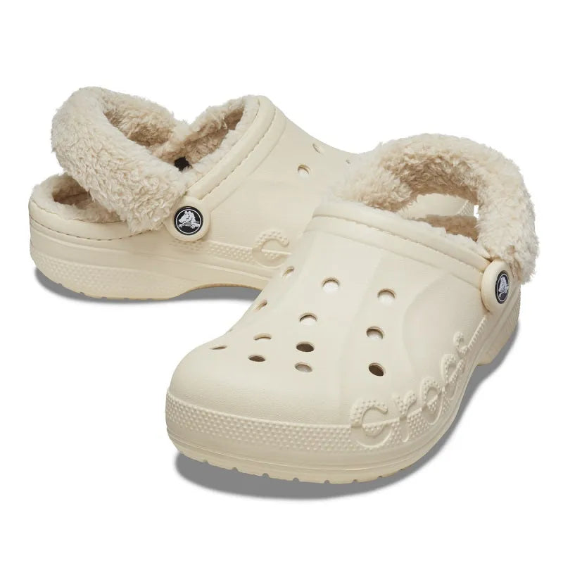 Crocs Baya Lined Fuzz Strap Clog Papucs - Sportmania.hu