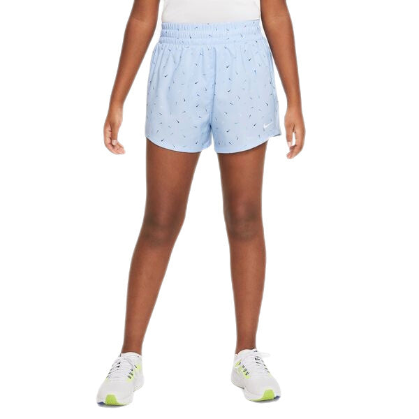 Nike Dri-FIT One-Big Kids\' (Girls\') High-Waisted Woven Training Shorts
