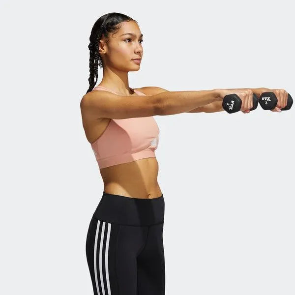 Adidas Believe This Medium-Support Workout Logo Sports Bra, Sportmelltartó - Sportmania.hu