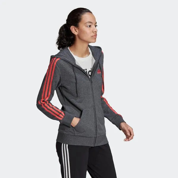 Adidas W 3S FT FZ HD Pulóver - Sportmania.hu