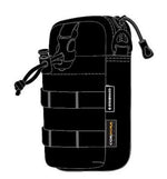 Converse Comms Pouch oldaltáska, fekete Telefontartó