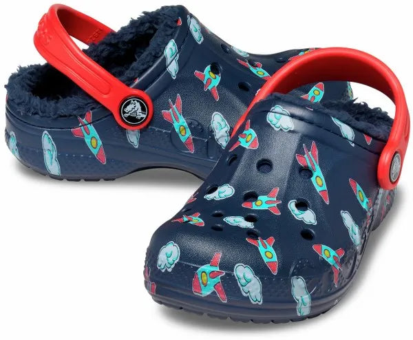 Crocs Baya Lined Printed Clog T Papucs - Sportmania.hu