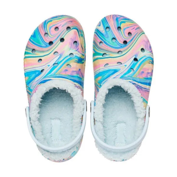 Crocs Baya Lined Printed , gyerek Papucs - Sportmania.hu