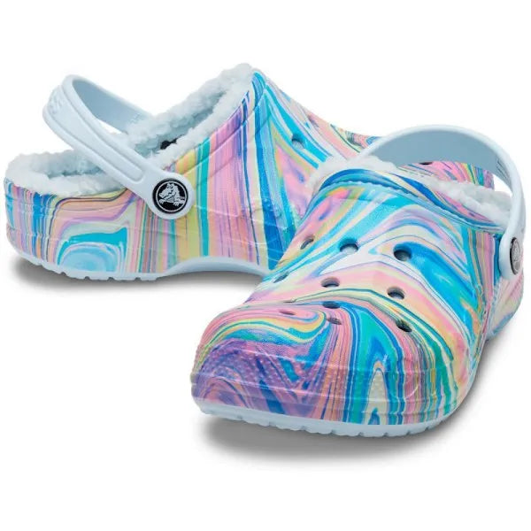 Crocs Baya Lined Printed , gyerek Papucs - Sportmania.hu