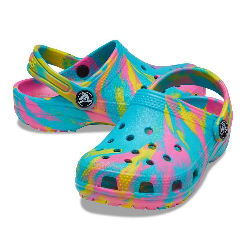 Crocs Classic Marbled Clog T Papucs - Sportmania.hu