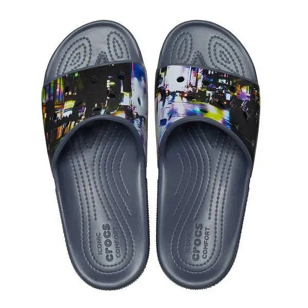Crocs Classic Meta Scape Slide 208471-0C4 slippers Cipő - Sportmania.hu