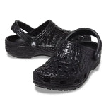 Crocs Classic Metallic Crocskin Clog unisex Papucs
