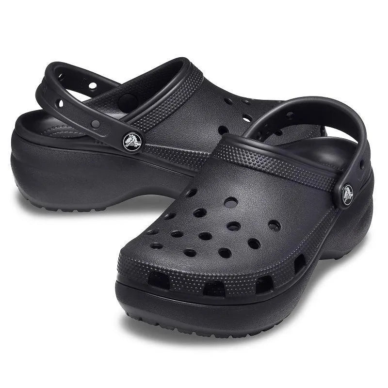 Crocs Classic Platform Clog W női Papucs 206750-001
