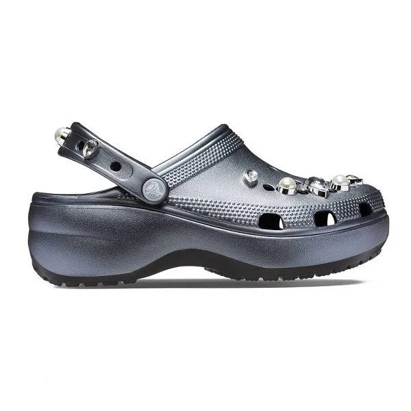 Crocs Classic Platform Crystals Pearls Clog W Papucs - Sportmania.hu