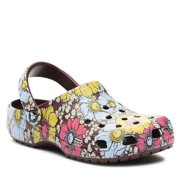 Crocs Classic Retro Floral Clog Papucs - Sportmania.hu