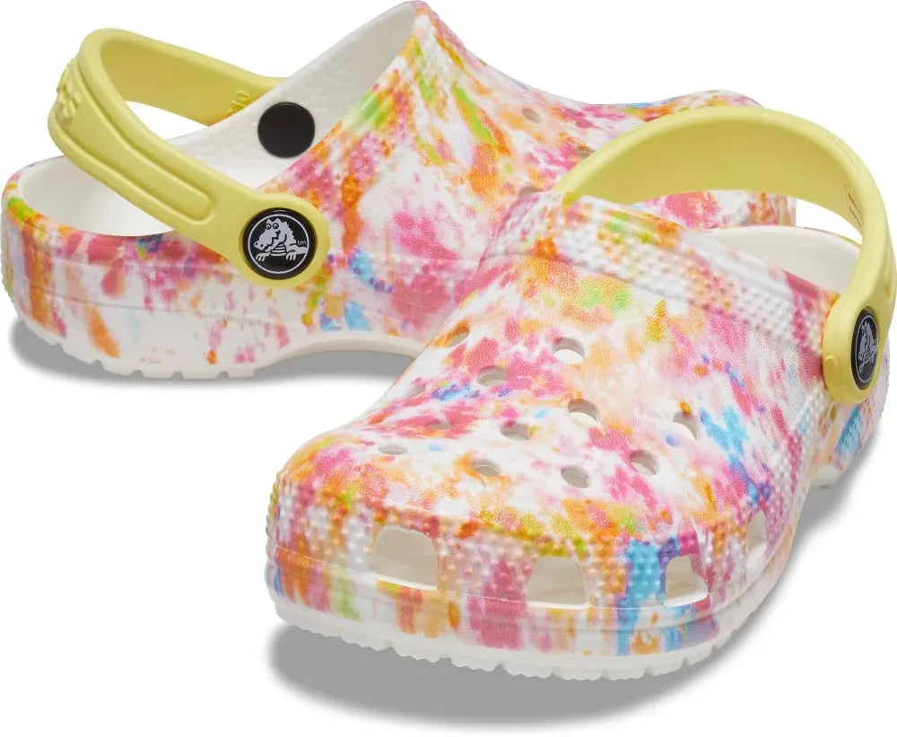 Crocs Classic TieDye Graphic Clog T gyerek Papucs 206994-83B