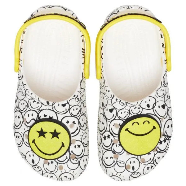 Crocs ClassicSmileyWorldCharmClogK Papucs - Sportmania.hu