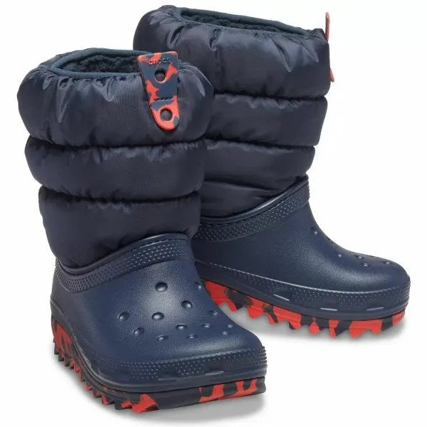 Crocs Classic Neo Puff csizma, gyerek, kék - Sportmania.hu