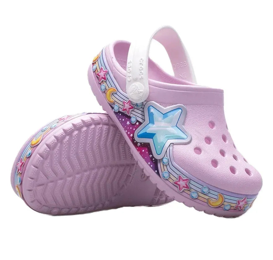 Crocs FL Star Band Clog Jr gyerek papucs 207075-6GD