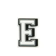 Crocs Letter E unisex Cipődísz