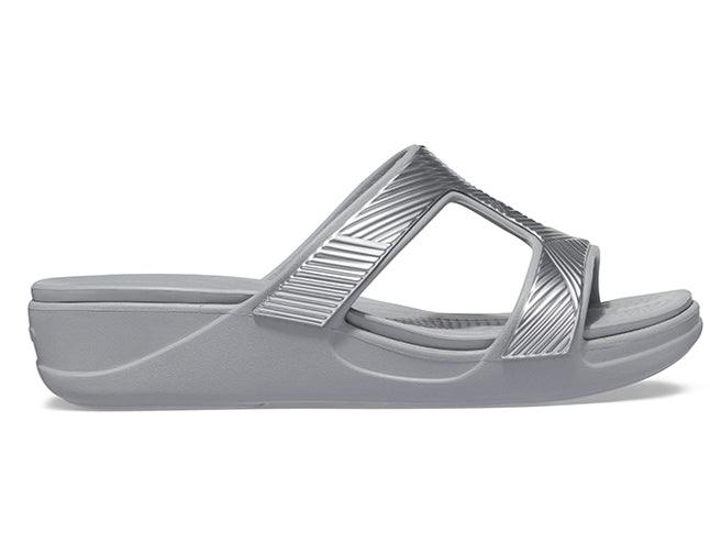 Crocs Monterey Metallic SO Wedge W Papucs - Sportmania.hu