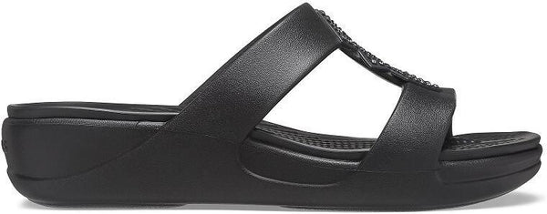 Crocs Monterey Shimmer Slip On Wedge W Papucs - Sportmania.hu