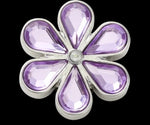 Crocs Purple Blinged Out Daisy unisex