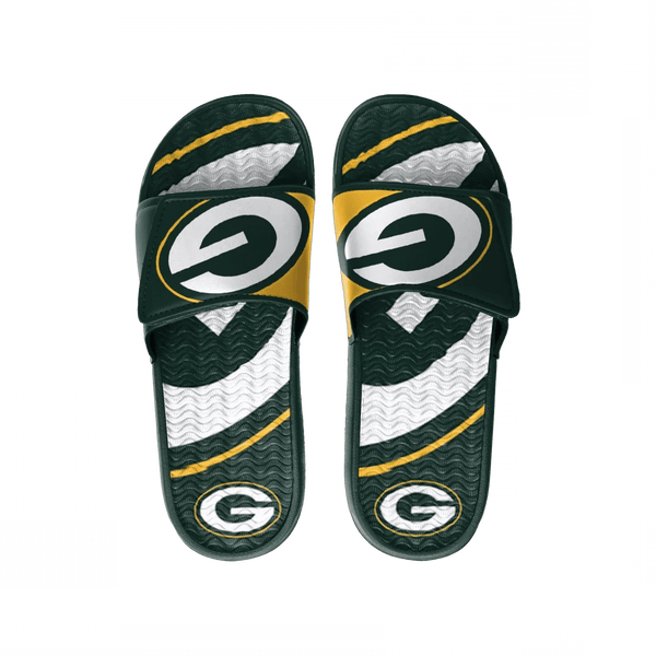 Green Bay Packers NFL Colorblock papucs - Sportmania.hu