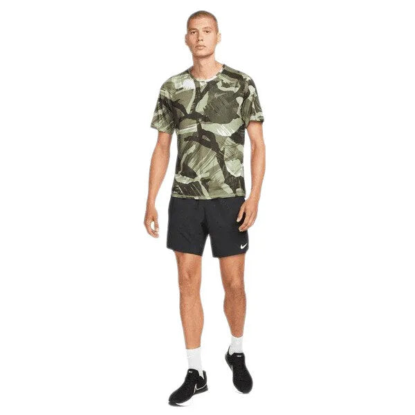 Nike Dri-FIT Miler Short-Sleeve Camo Running Póló - Sportmania.hu