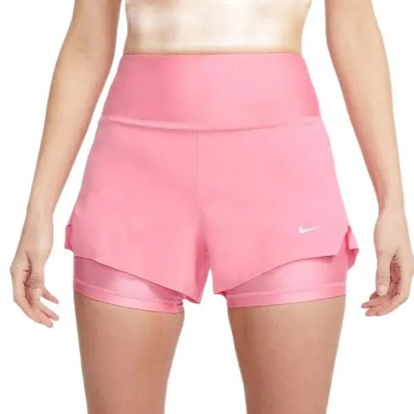 Nike Dri-FIT Swift Womens Mid-Rise 3\" 2-in-1 Running Shorts with Pockets női rövidnadrág