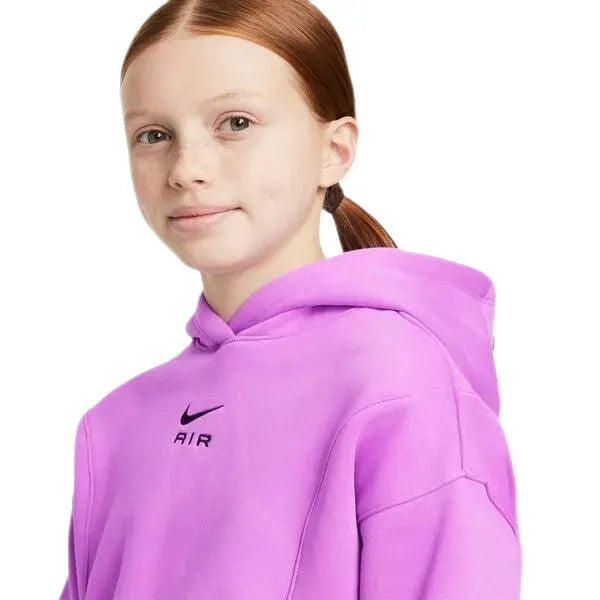 Nike_ Nike Air French Terry Cropped Hoodie kapucnis pulóver, gyerek Pulóver