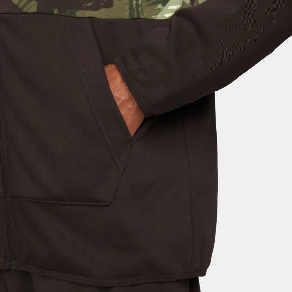 Nike Dri-FIT Fleece Full-Zip Camo Fitness pulóver kapucnis pulóver - Sportmania.hu