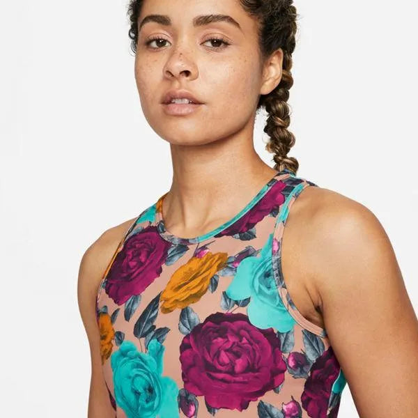 Nike_ Nike Dri-FIT Icon Clash-Womens Slim Printed Tank női Atléta