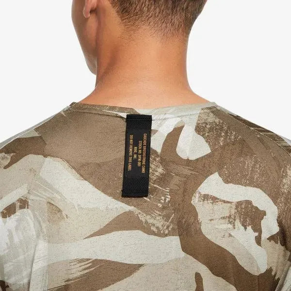 Nike_ Nike Dri-FIT Miler-Men\'s Short-Sleeve Camo Running Top Póló