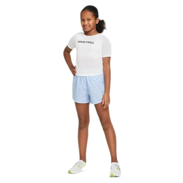 Nike_ Nike Dri-FIT One-Big Kids\' (Girls\') High-Waisted Woven Training Short