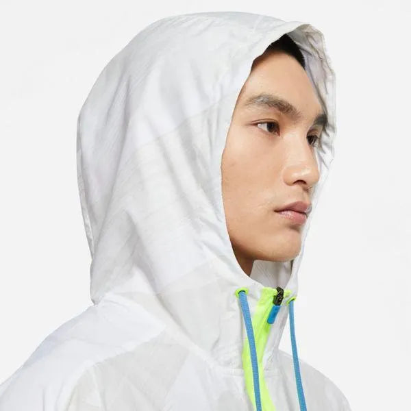 Nike_ Nike Dri-FIT Sport Clash Men\'s Woven 1/2-Zip Training Hoodie Pulóver