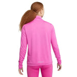 Nike_ Nike Dri-FIT Swoosh-Women\'s 1/4-Zip Long-Sleeve Running Mid Layer Hosszú ujjú női Hosszú ujjú póló