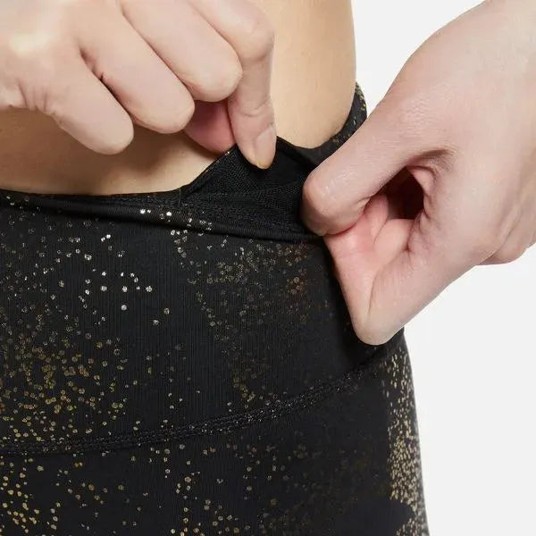 Nike_ Nike One-Women\'s Mid-Rise Printed Leggings