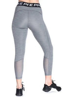 Nike_ Nike Pro 365-Women\'s Mid-Rise Cropped Mesh Panel Leggings Nadrág - Sportmania.hu